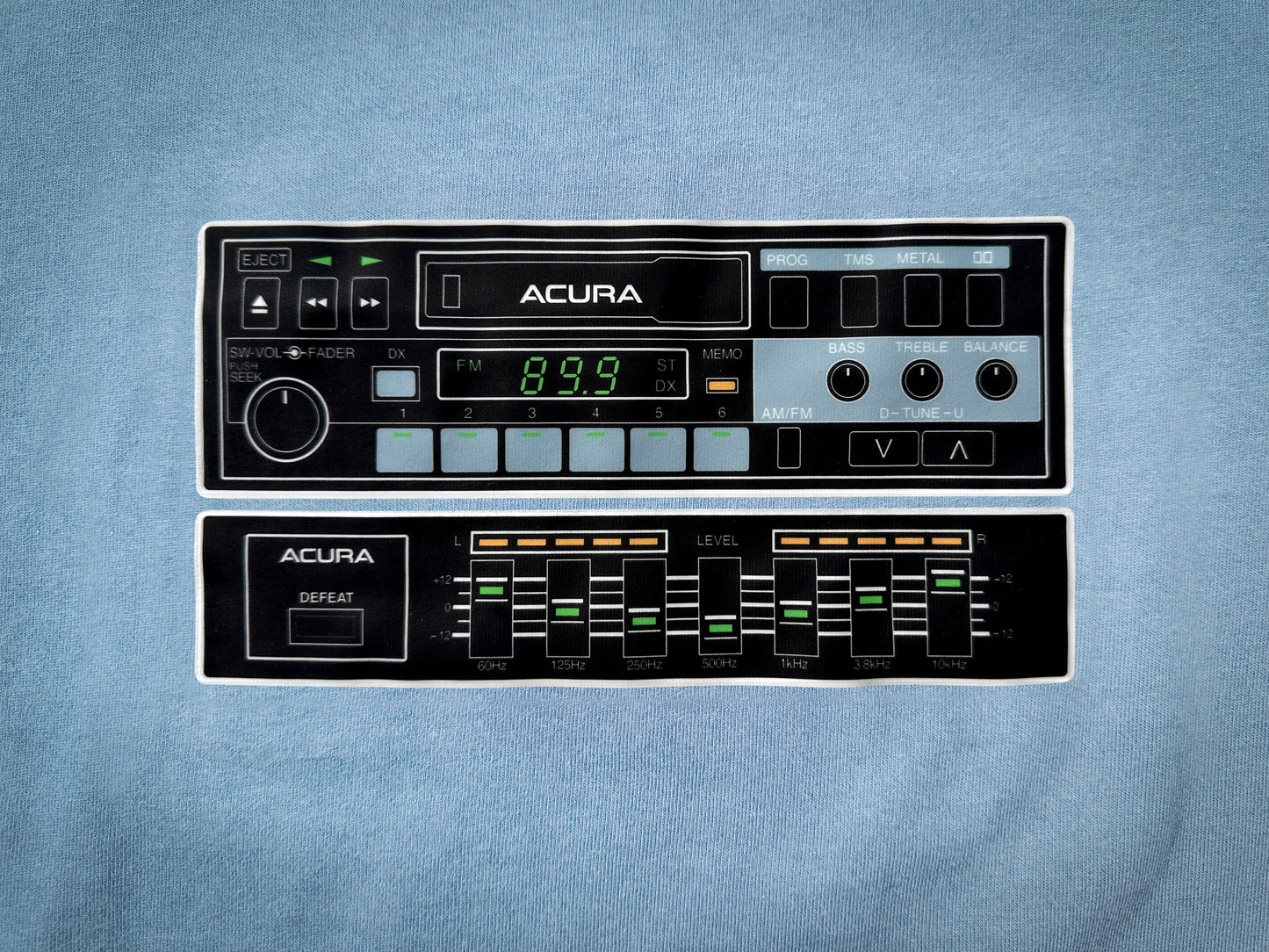 1986 Acura High Fidelity Tee (blue)