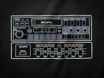 1986 Acura High Fidelity Tee (black)