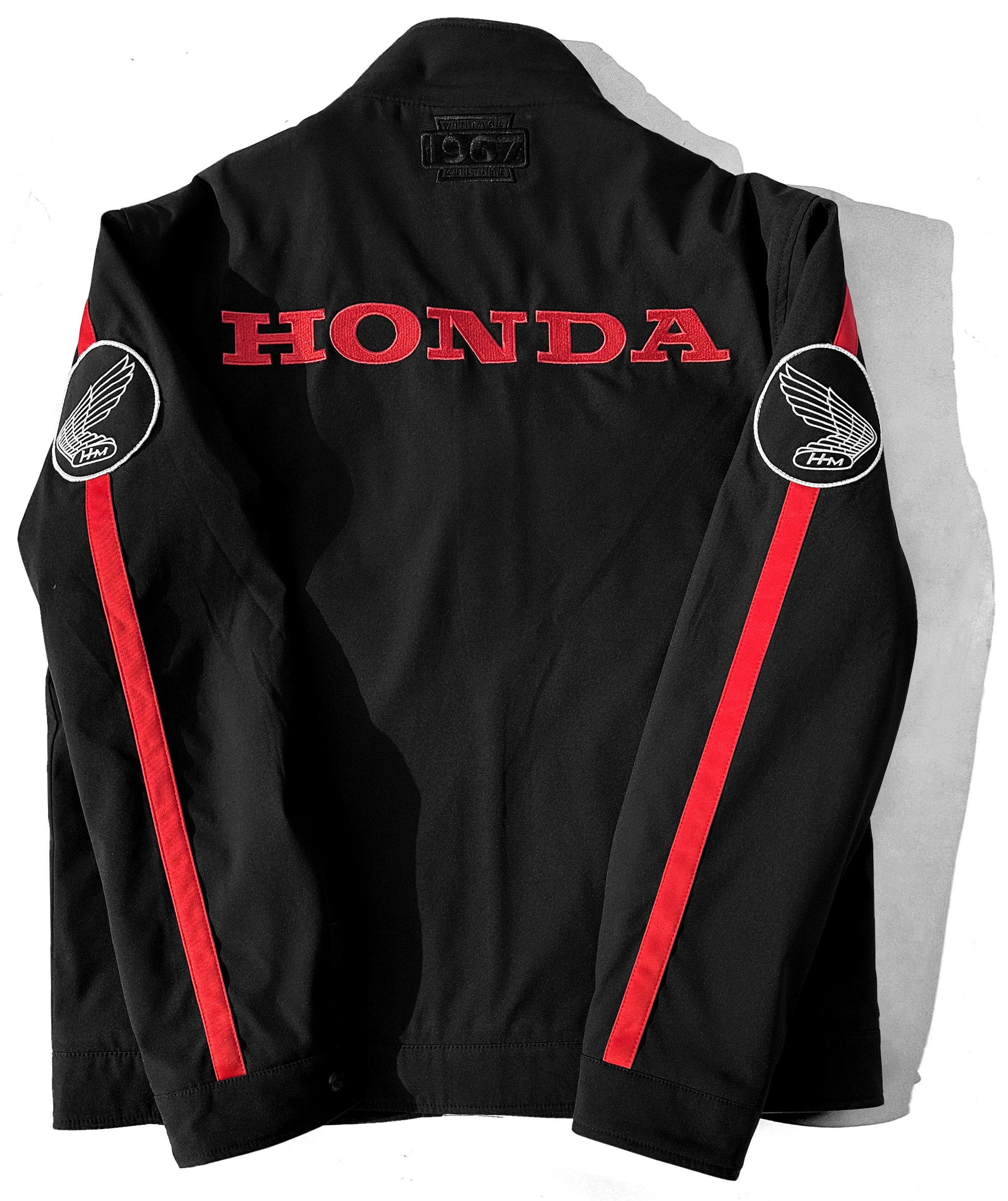 着丈71身幅595裄丈755?vintage HONDA RACING jacket cq - マウンテン