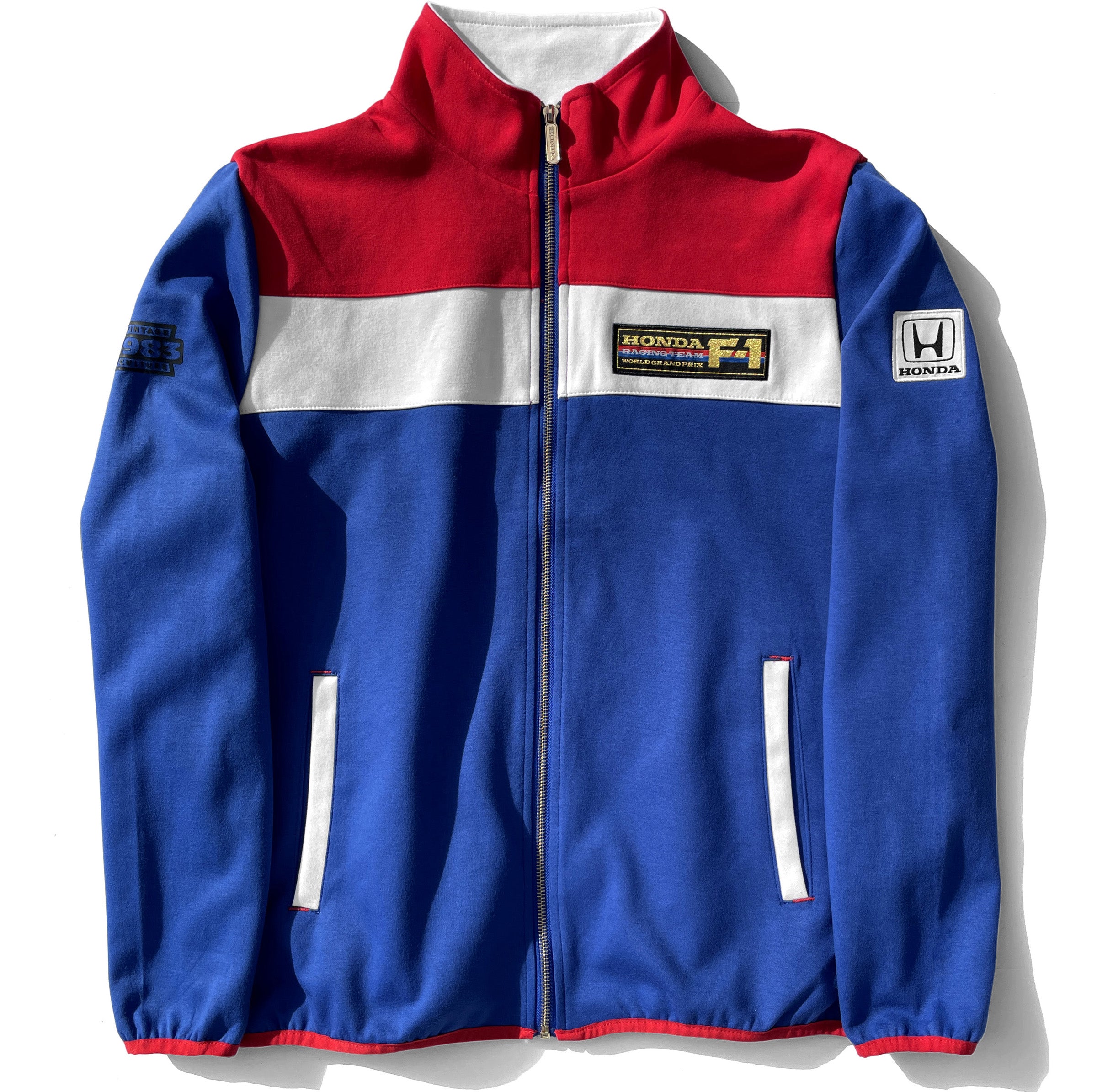 1983 Honda Racing Team F1 Zipper Jacket Vintage Culture